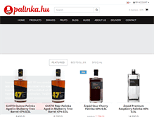 Tablet Screenshot of palinka.hu
